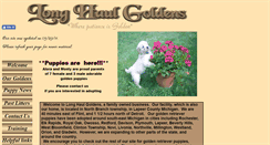 Desktop Screenshot of lhgoldens.com